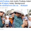 Justin Trudeau spotkał Justina Trudeau z Syrii