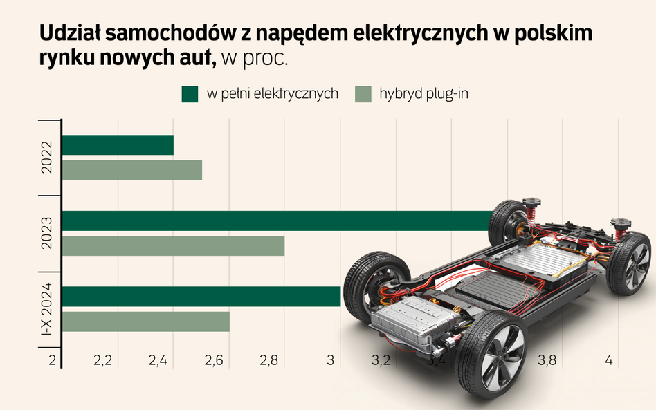 Nowy „Mój elektryk” gorszy od poprzedniego. Wyhamuje rynek e-aut