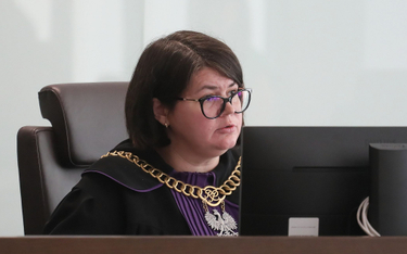 Sędzia Agnieszka Brygidyr-Dorosz na sali sądu