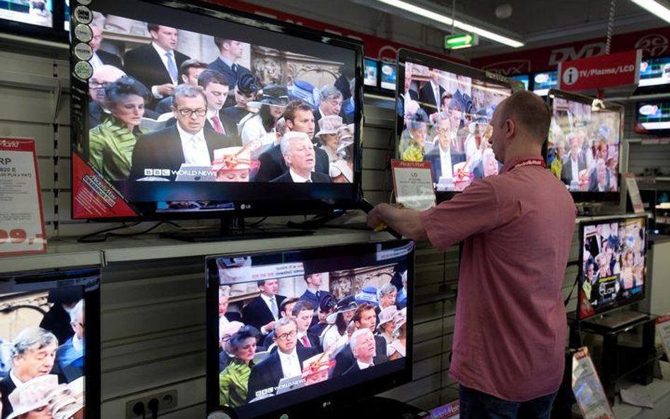 Ponad milion domów ma co najmniej trzy telewizory