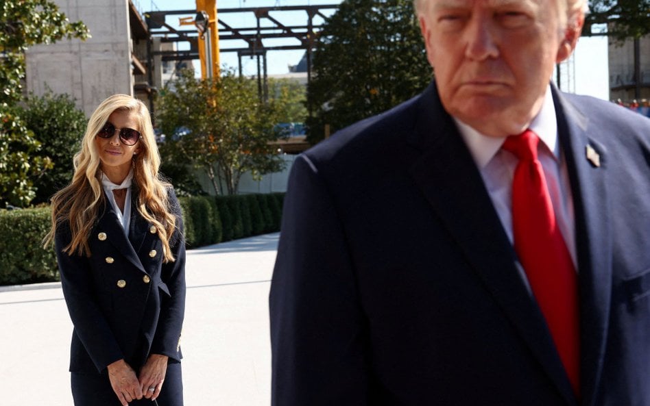 Katie Zacharia i Donald Trump