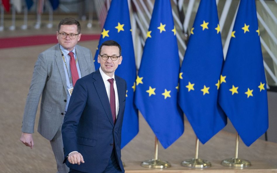 Morawiecki o budżecie UE. Pieniądze za praworządność?