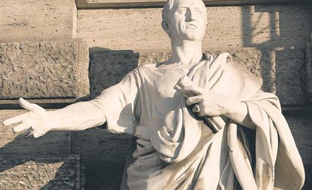 Pomnik Marka Tulliusza Cycerona przed Pałacem Sprawiedliwości w Rzymie