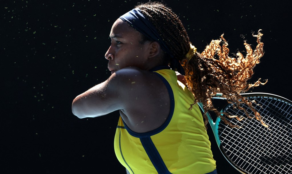 Australian Open.  Coco Gauff – Aryna Sabalenka in the semi-final