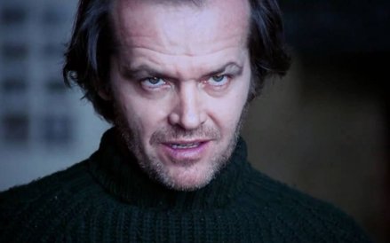 7. Jack Nicholson ("Lśnienie")