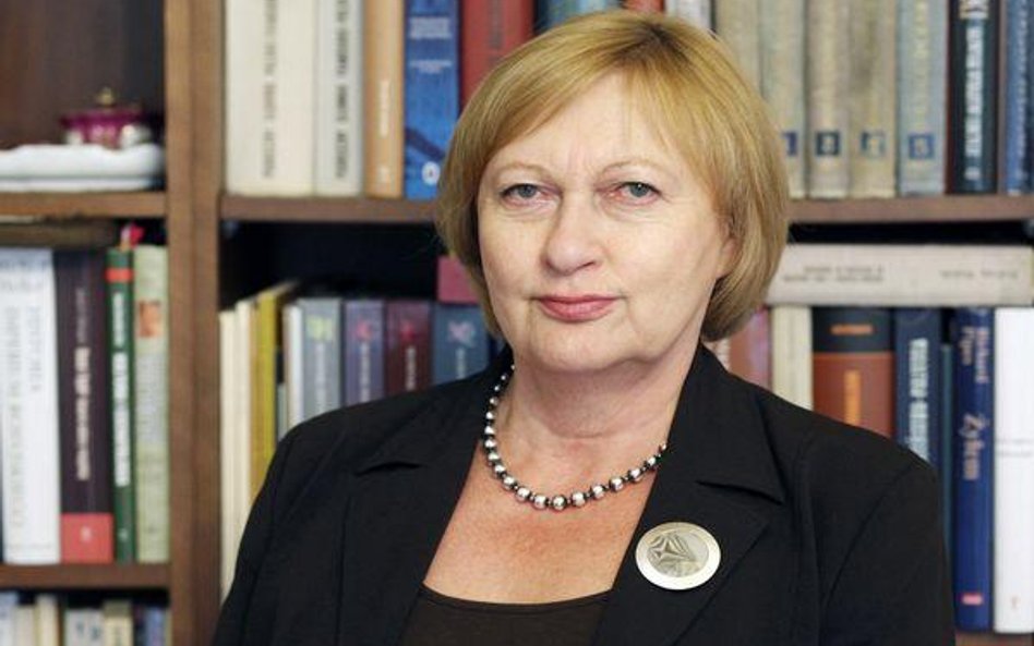 Na zdjęciu: prof. Krystyna Chojnicka, dziekan Wydziału Prawa i Administracji Uniwersytetu Jagiellońs