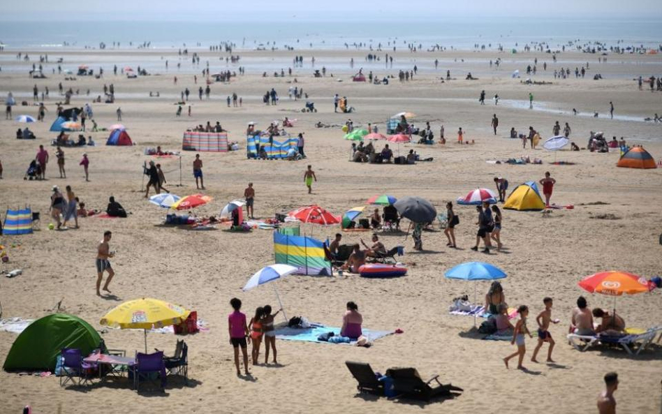 Camber Sands w południowej Anglii