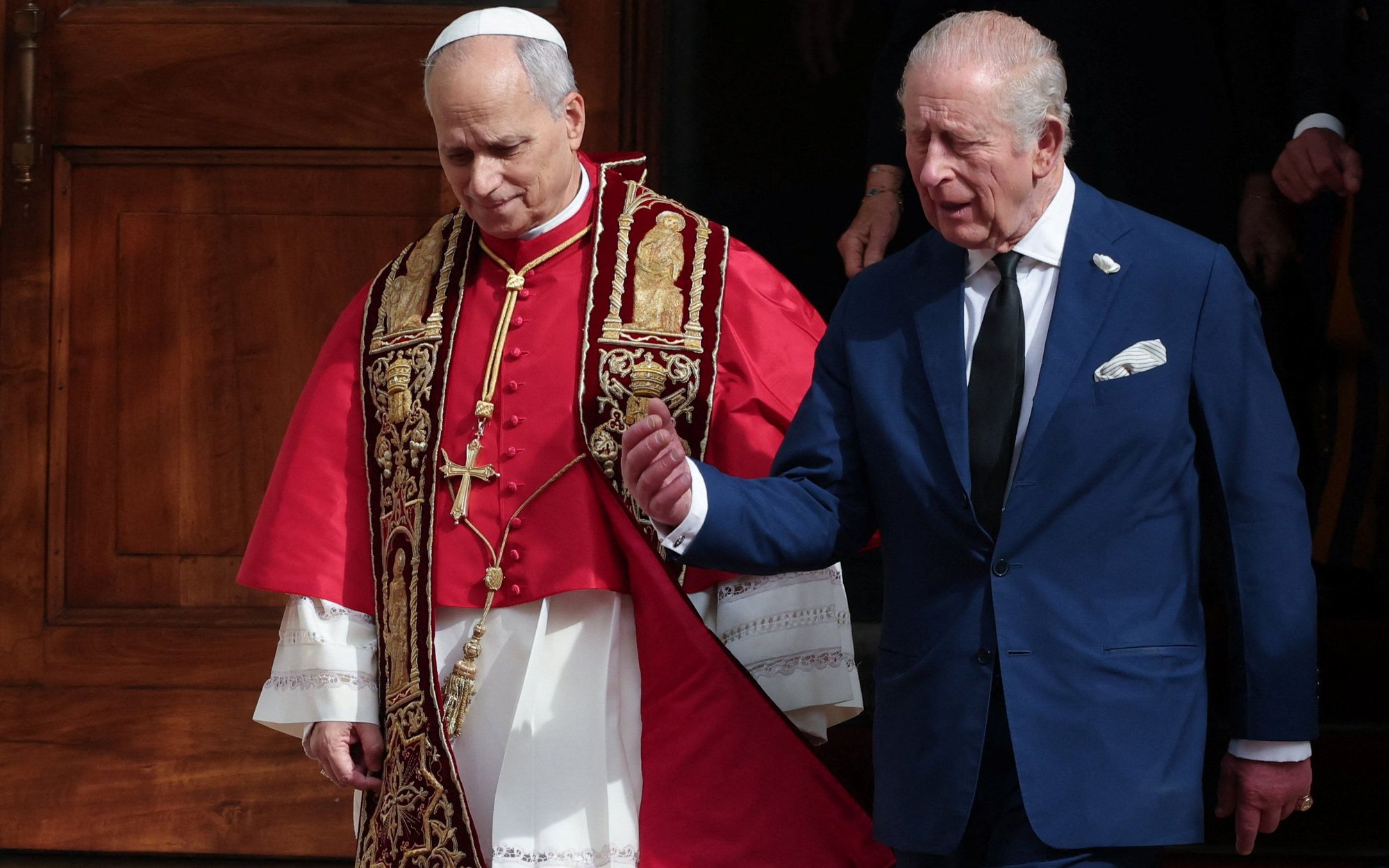 Karol III i Leon XIV napisali historię. Papież modlił się z królem Anglii po raz pierwszy od 500 lat