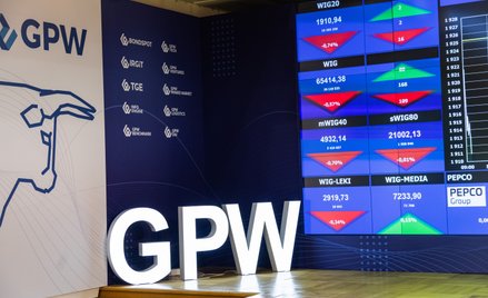 Spadki powróciły na GPW