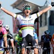 Michał Kwiatkowski na mecie Amstel Gold Race