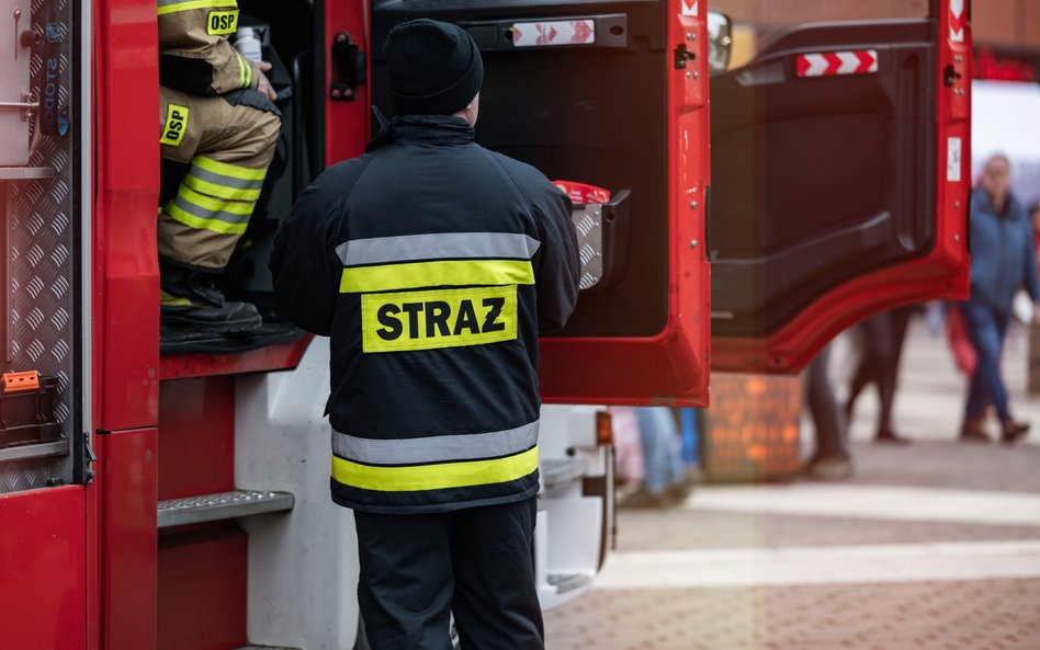 Służby gasiły ogień do drugiej w nocy.