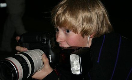 Nastoletni paparazzo:polowanie na gwiazdy