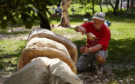 Plener artystyczny w Ziołowym Dzbanku. Sierpień 2018 (fot. Konrad Królikowski)