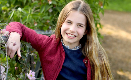 Zdjęcie 9-letniej księżniczki Charlotte pojawiło się na oficjalnych profilach rodziny królewskiej w 
