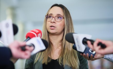 Posłanka partii Razem Marcelina Zawisza