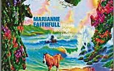 Marianne Faithfull horses and high wheels