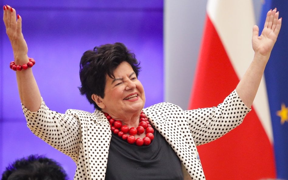 Joanna Senyszyn w I turze wyborów prezydenckich uzyskała 214 198 głosów (1,09 proc.)