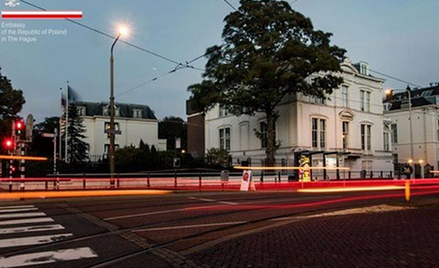 Haga: Mężczyzna groził samospaleniem w polskiej ambasadzie