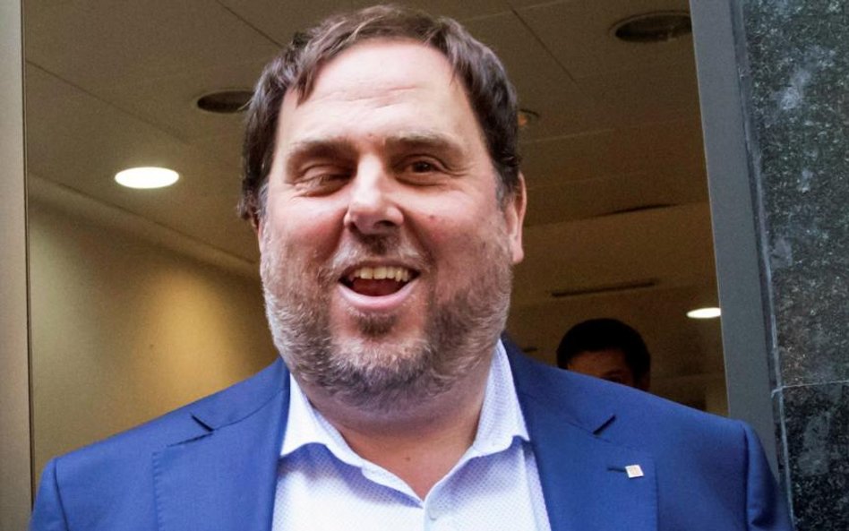 Oriol Junqueras, wiceszef odsuniętego od władzy rządu regionalnego i lider skrajnie lewicowej Esquer