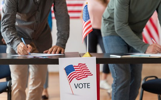 Osoby rejestrujące się do głosowania w Stanach Zjednoczonych. Fot. Freepik