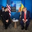 Donald Trump i Wołodymyr Zełenski podczas czerwcowego spotkania w Hadze na marginesie szczytu NATO