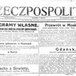 Zaczęło się prawie 100 lat temu
