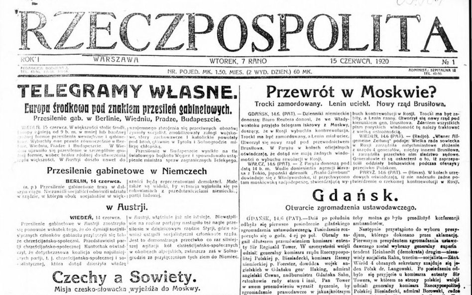 Zaczęło się prawie 100 lat temu