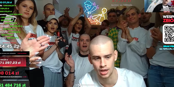 Ponad 95 milionów złotych od internautów. Youtuber Łatwogang zbiera pieniądze na chore dzieci