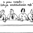 Komentarz rysunkowy. Lekcja rokładania rąk