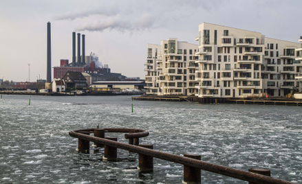 Elektrownia gazowa Oersted, obsługiwana przez Dong Energy A/S, w dzielnicy Sydhavnen w Kopenhadze
