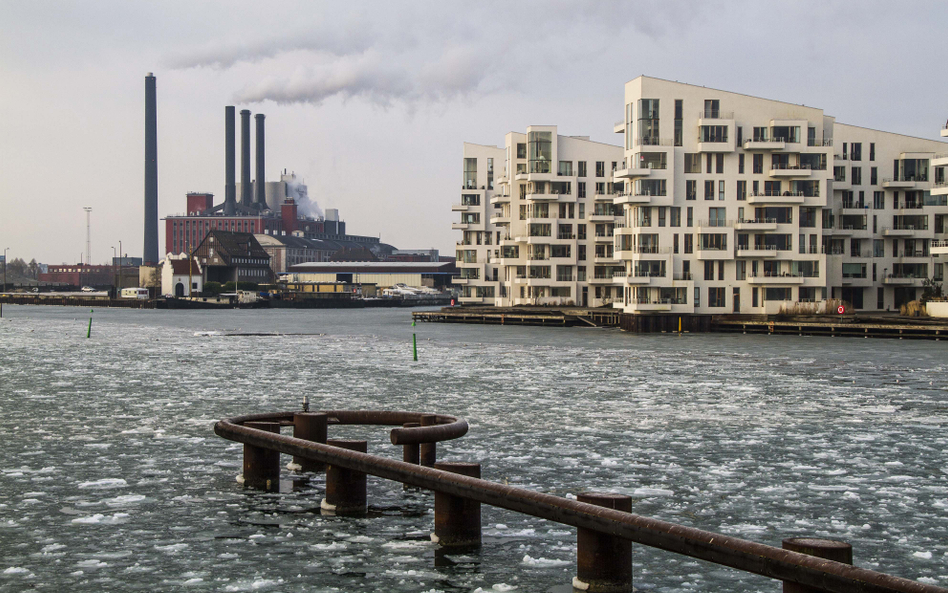Elektrownia gazowa Oersted, obsługiwana przez Dong Energy A/S, w dzielnicy Sydhavnen w Kopenhadze