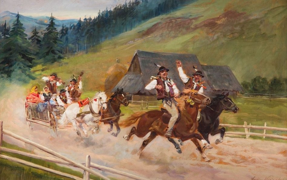 Jerzy Kossak, Wesele góralskie