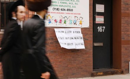 Nowojorski Williamsburg zamieszkiwany przez ortodoksyjnych Żydów także został dotknięty epidemią odr