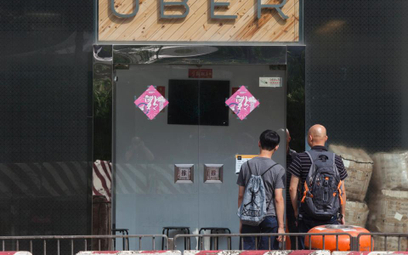 Kierowcy Ubera aresztowani w Hongkongu
