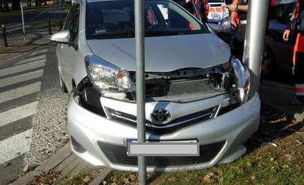 Samochód, którym jechał biskup Jarecki