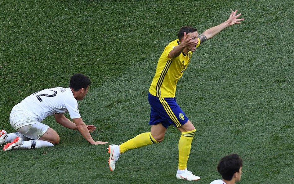 Grupa F: Zdecydował rzut karny. Szwecja - Korea Południowa 1:0