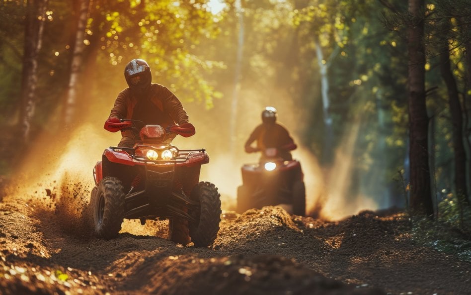 Będą surowsze kary za rajdy po lesie quadami i motocyklami