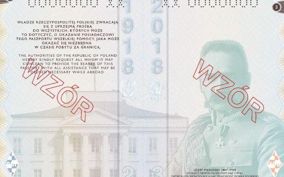 Wzór nowego paszportu