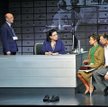 Spektakl to historia mężczyzny, który nieoczekiwanie zostaje uwięziony przez bezdusznych bankowców