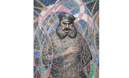 Bolesław Biegas, Józef Piłsudski, 1945/1946, olej na płótnie, 91 x 73 cm