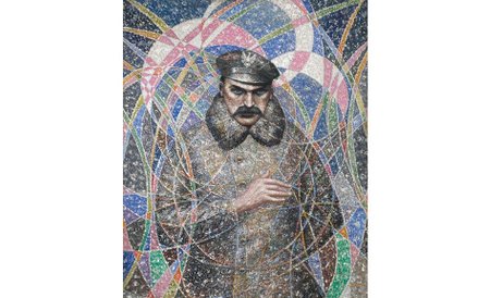 Bolesław Biegas, Józef Piłsudski, 1945/1946, olej na płótnie, 91 x 73 cm