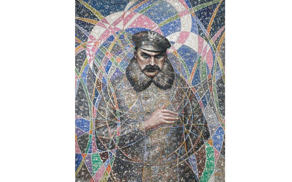 Bolesław Biegas, Józef Piłsudski, 1945/1946, olej na płótnie, 91 x 73 cm