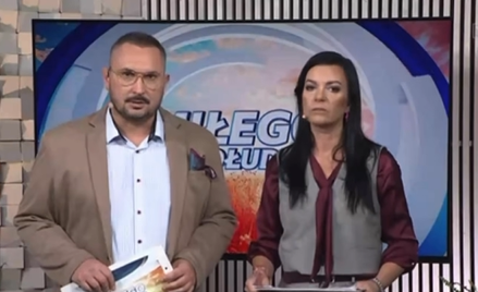 Program „Miłego popołudnia” emitowany na żywo w TVP3 Lublin został przerwany z powodu alertu o zagro