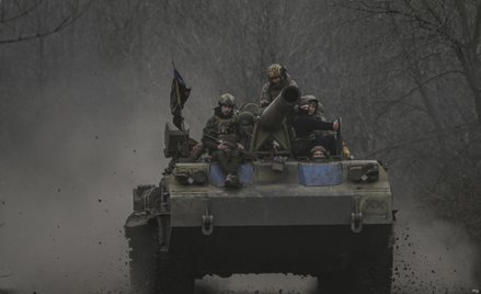 Ukraińscy żołnierze w Donbasie