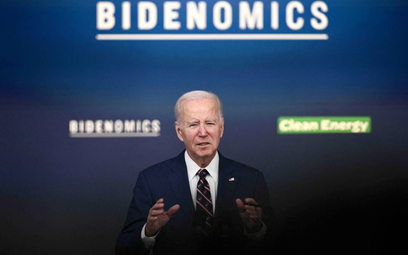 Prezydent USA Joe Biden jak na razie może się pochwalić gospodarką w zaskakująco dobrej kondycji. Sp
