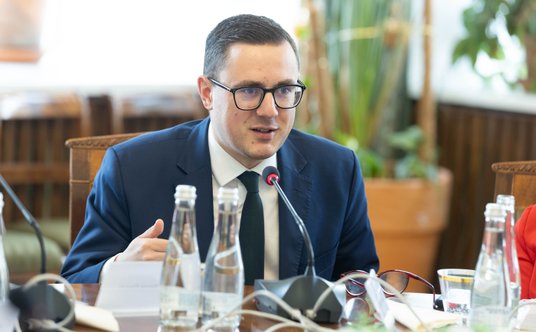 Miłosz Motyka, podsekretarz stanu w Ministerstwie Klimatu i Środowiska.