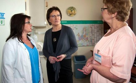 Minister Ewa Kopacz z wizytą w Szpitalu Uniwersyteckim im. dr. A. Juracza w Bydgoszczy