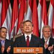 „Nadszedł czas!” to jedno z haseł Fideszu (na zdjęciu Viktor Orban w po wygranych wyborach w kwietni