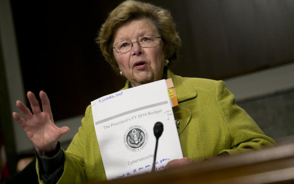 Senator Partii Demokratycznej Barbara Mikulski z Marylandu