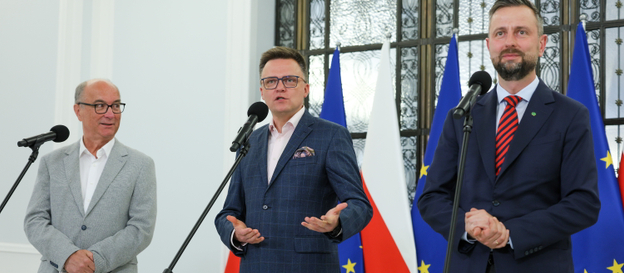 Włodzimierz Czarzasty, Szymon Hołownia, Władysław Kosiniak-Kamysz